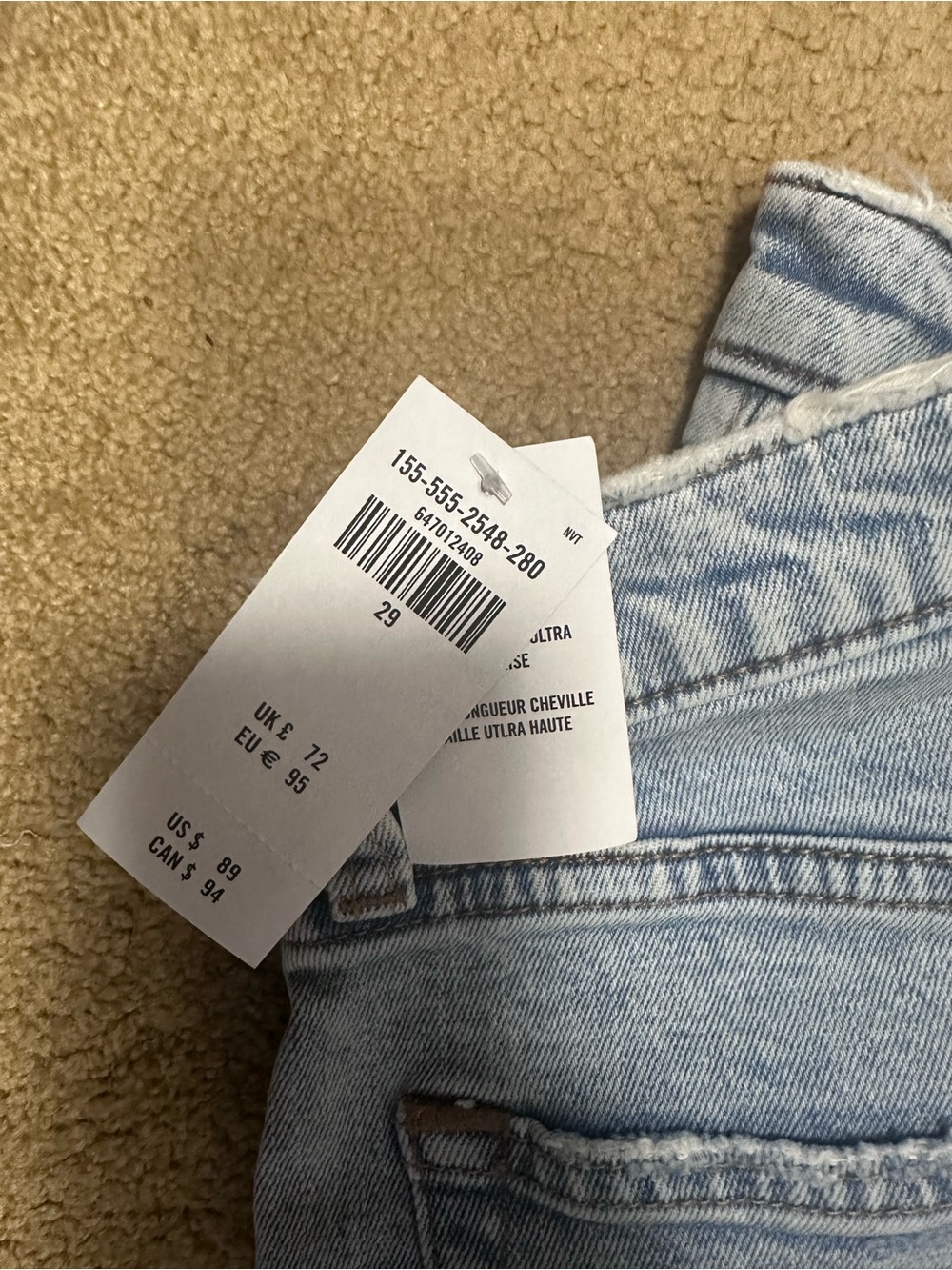 Abercrombie & Fitch The Ankle Straight - Picture 4 of 5